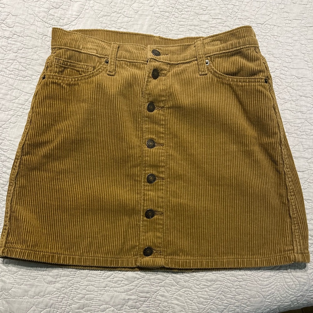 Arizona Jean Co. Tan Corduroy Skirt
